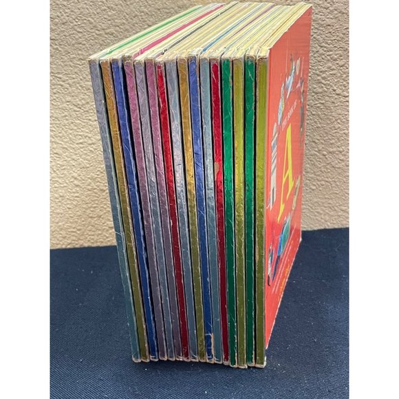 The Golden Book Set Of Alphabet A To Z 1965 Original Set Of 16 - Picture 13 of 15